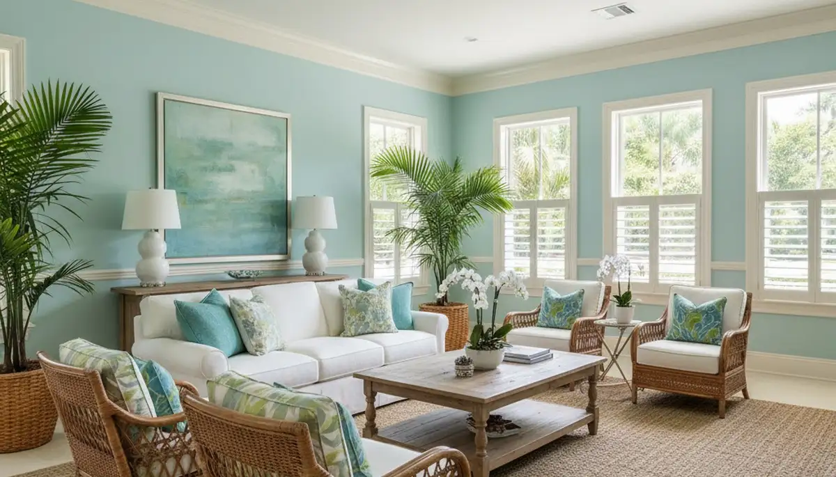 Freshly painted West Palm Beach interior with smooth, professional finishes by expert house painters