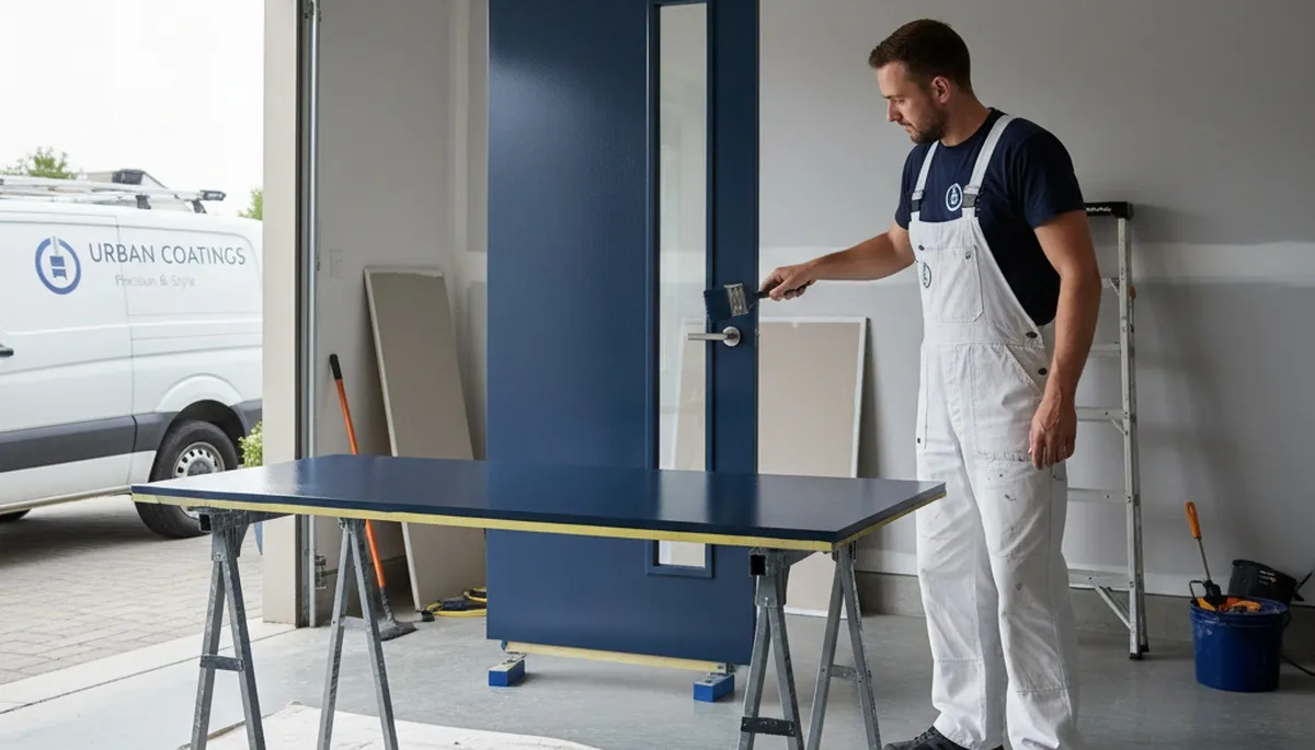 Professional door painting and refinishing in West Palm Beach, FL by expert local painters