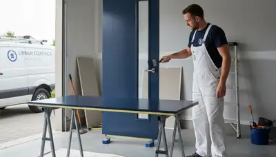 Professional door painting and refinishing in West Palm Beach, FL by expert local painters
