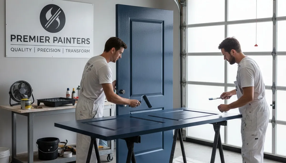 Professional door painting and refinishing in West Palm Beach, FL for durable coastal home finishes