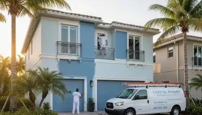 House painting contractors in West Palm Beach, FL providing interior and exterior painting services