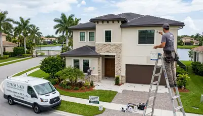 Professional house painters in West Palm Beach FL providing expert exterior and interior painting services