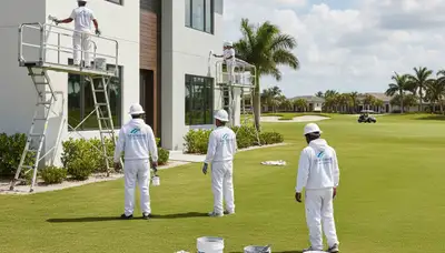 West Palm Beach, FL house painters providing professional interior and exterior painting services
