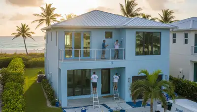 Professional house painting services in West Palm Beach, FL for residential exteriors and interiors