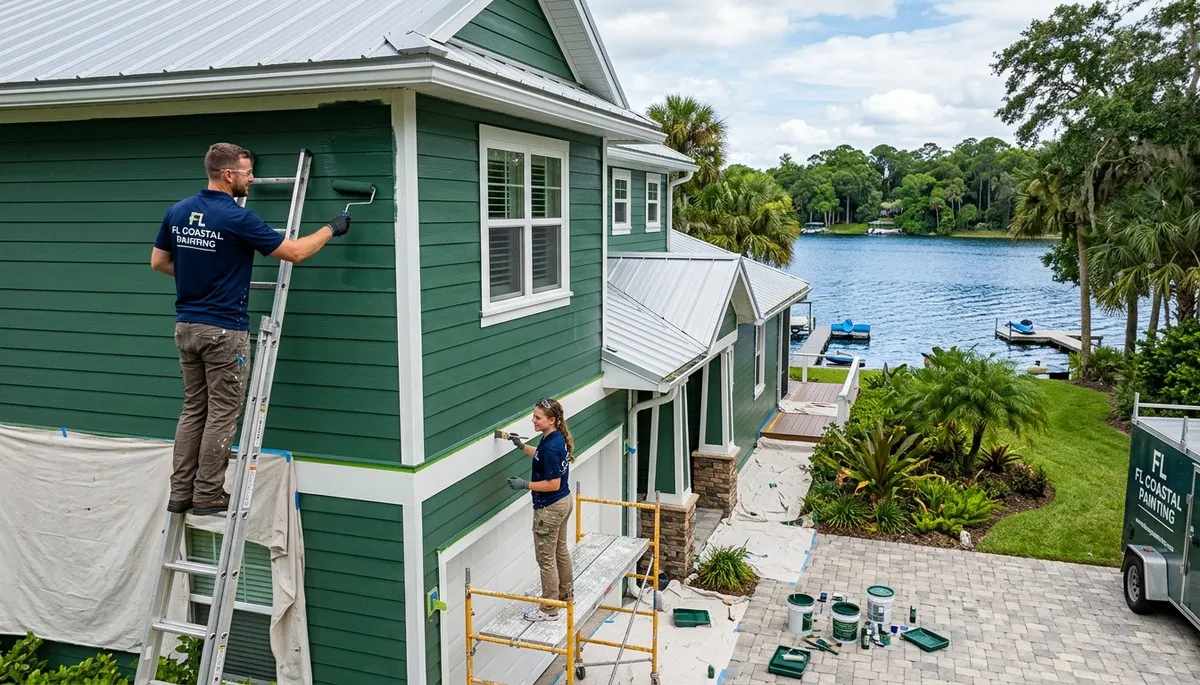 Professional house painters in West Palm Beach FL providing expert residential painting services