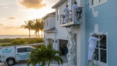 House painting contractor in West Palm Beach, FL serving residential interior and exterior painting projects