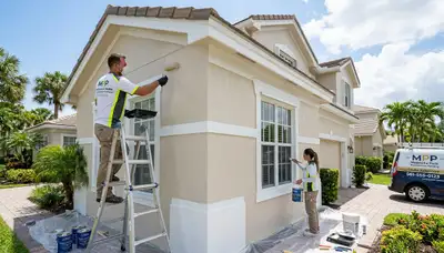 Professional house painters in West Palm Beach FL providing expert residential exterior painting services