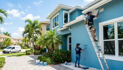 Professional house painting contractors serving homes in West Palm Beach, FL