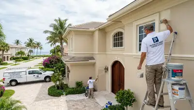 Professional house painters in West Palm Beach FL providing expert residential painting services