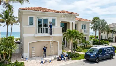Professional house painters in West Palm Beach FL providing expert exterior and interior painting services