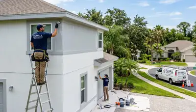 Professional house painters in West Palm Beach FL providing expert residential exterior painting