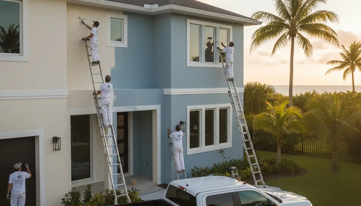 Professional house painting service in West Palm Beach, FL by Painting Contractors West Palm Beach FL