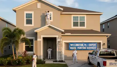 West Palm Beach, FL house painting contractor for interior and exterior residential painting services